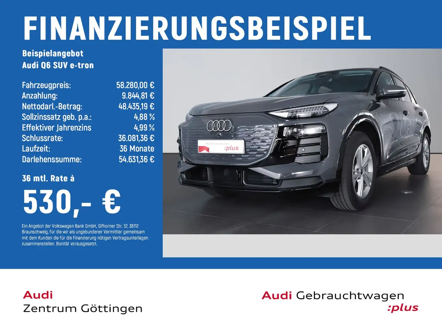 Audi e-tron Komfort +TECH+AHK+LED+ACC+LHz. Grau - 2