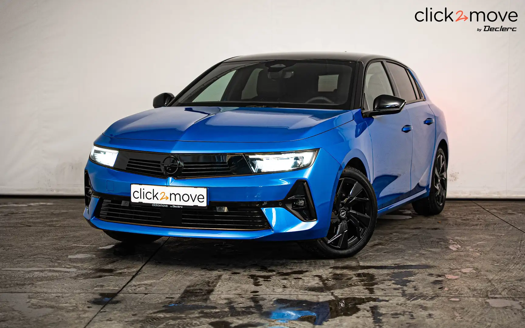 Opel Astra Astra 1.2 Turbo GS S/S Blauw - 1