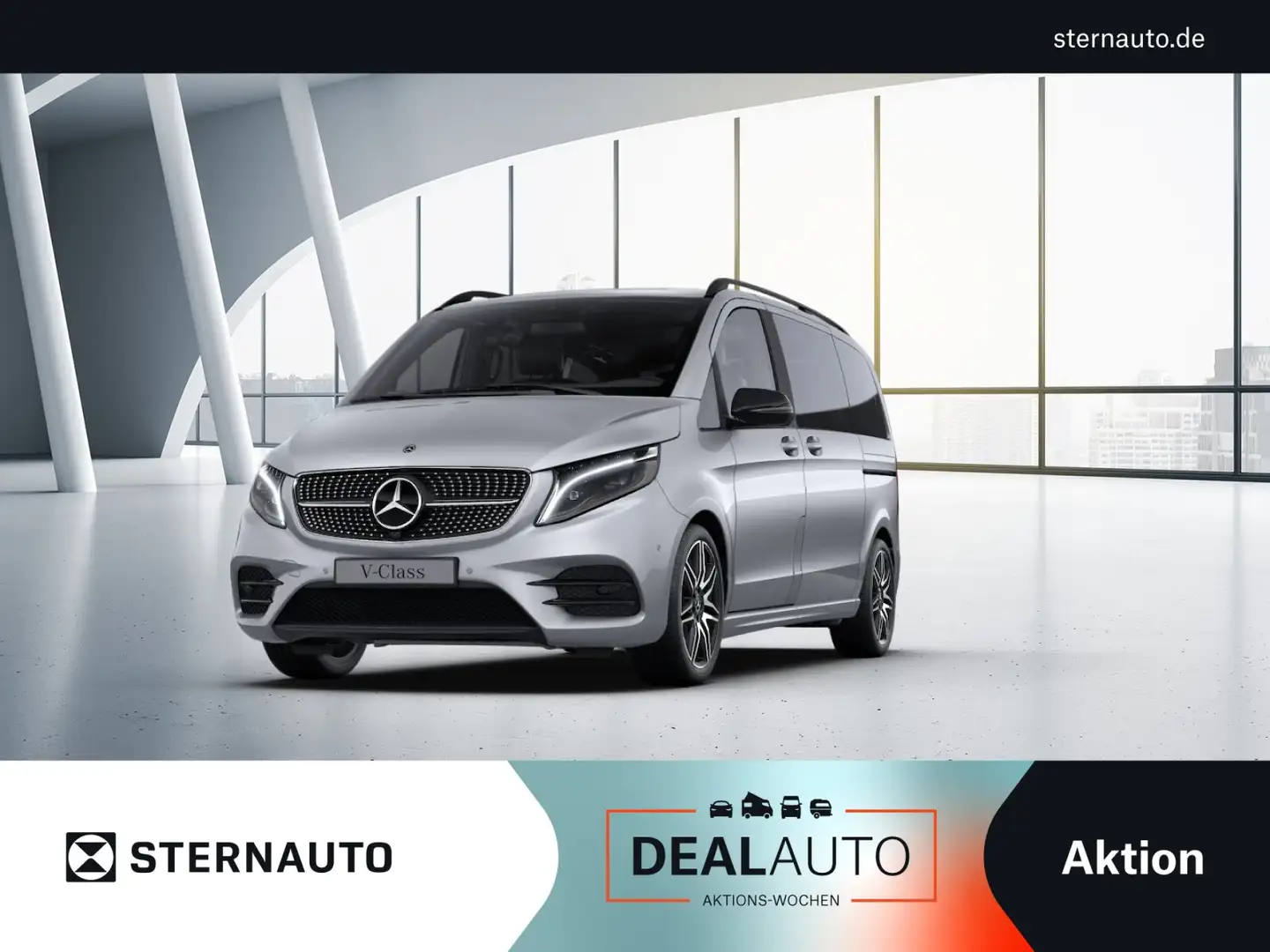 Mercedes-Benz V 250 V 250 d 4MATIC EDITION Kompakt AMG Line Navi/LED Silber - 1