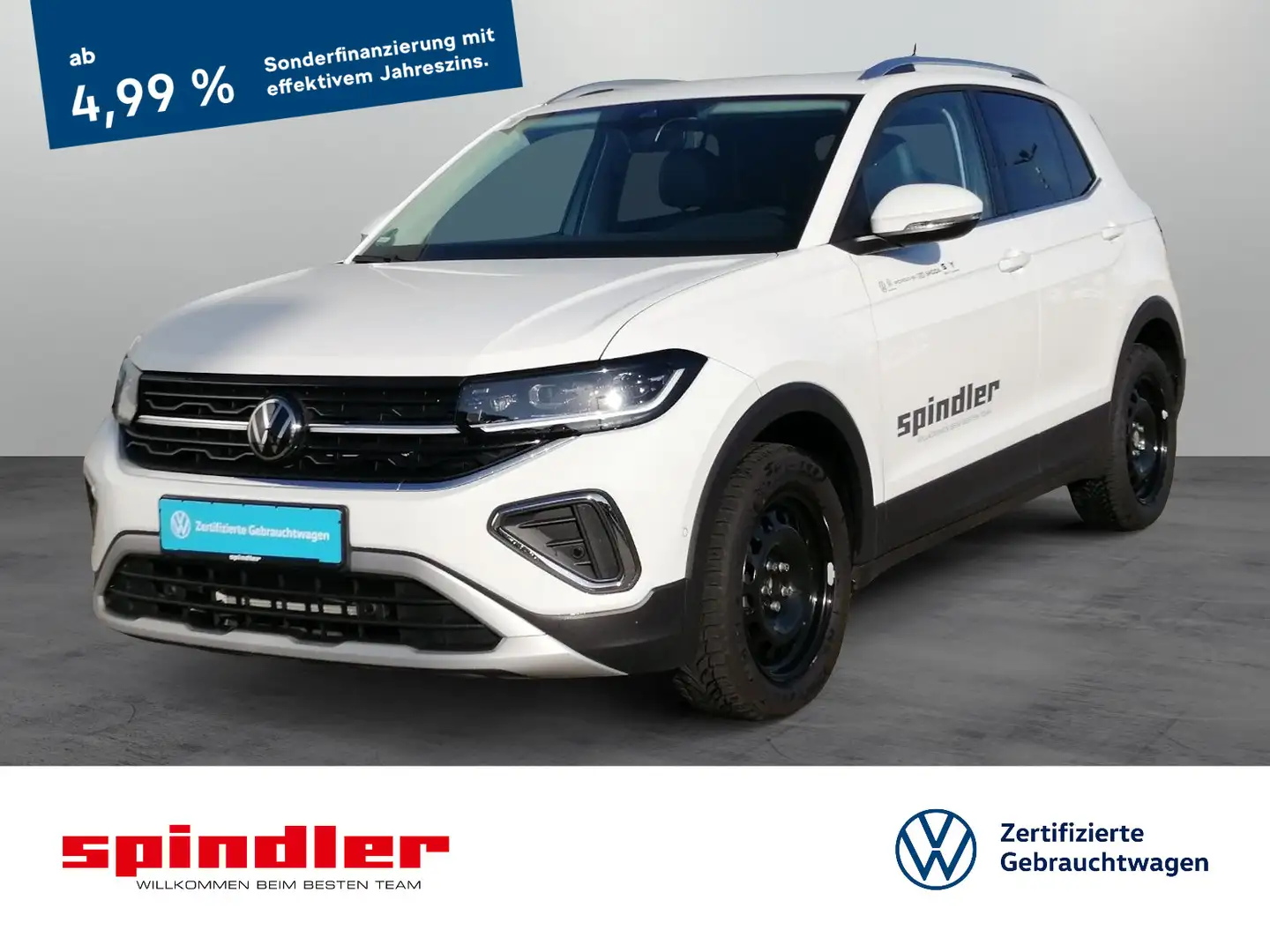 Volkswagen T-Cross Style 1.5 TSI DSG/ IQ.DRIVE, Matrix, RFK Weiß - 1