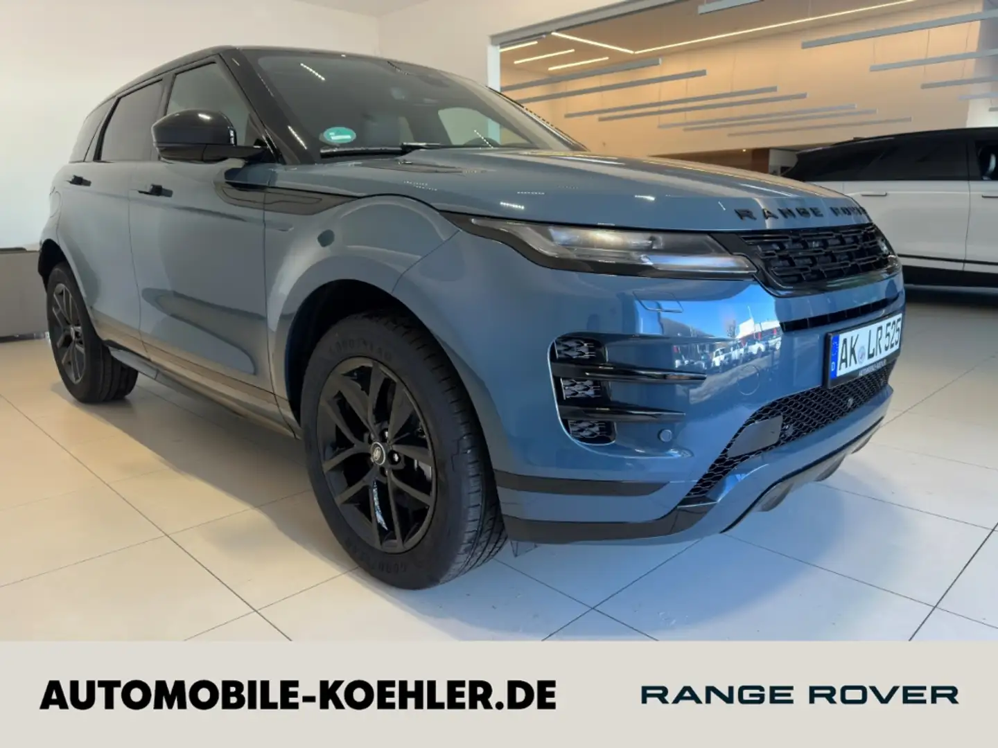 Land Rover Range Rover Evoque D200 DYNAMIC SE WKP 19'LM NAV Bleu - 2