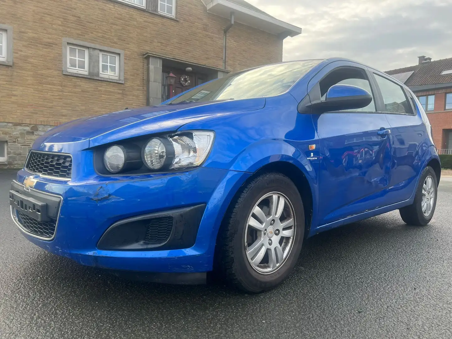 Chevrolet Aveo 1.4 i AIRCO Blauw - 1