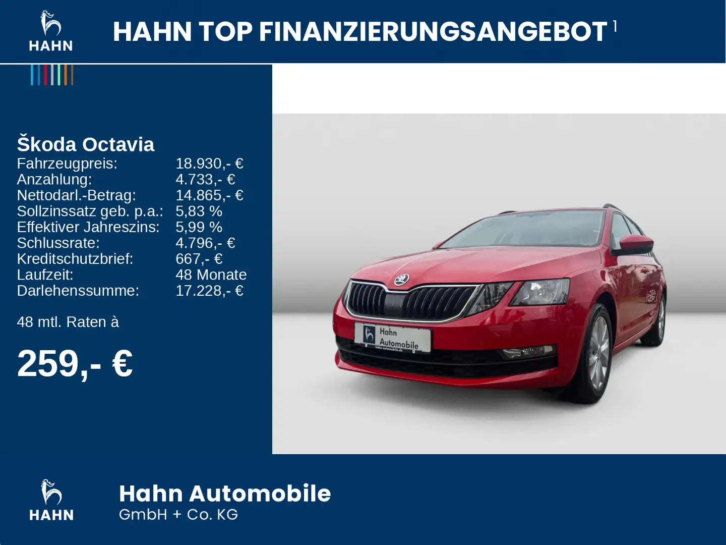 Skoda Octavia Tour 1.5TSI ACC AHK PDC SITZHEIZUNG Rojo - 2