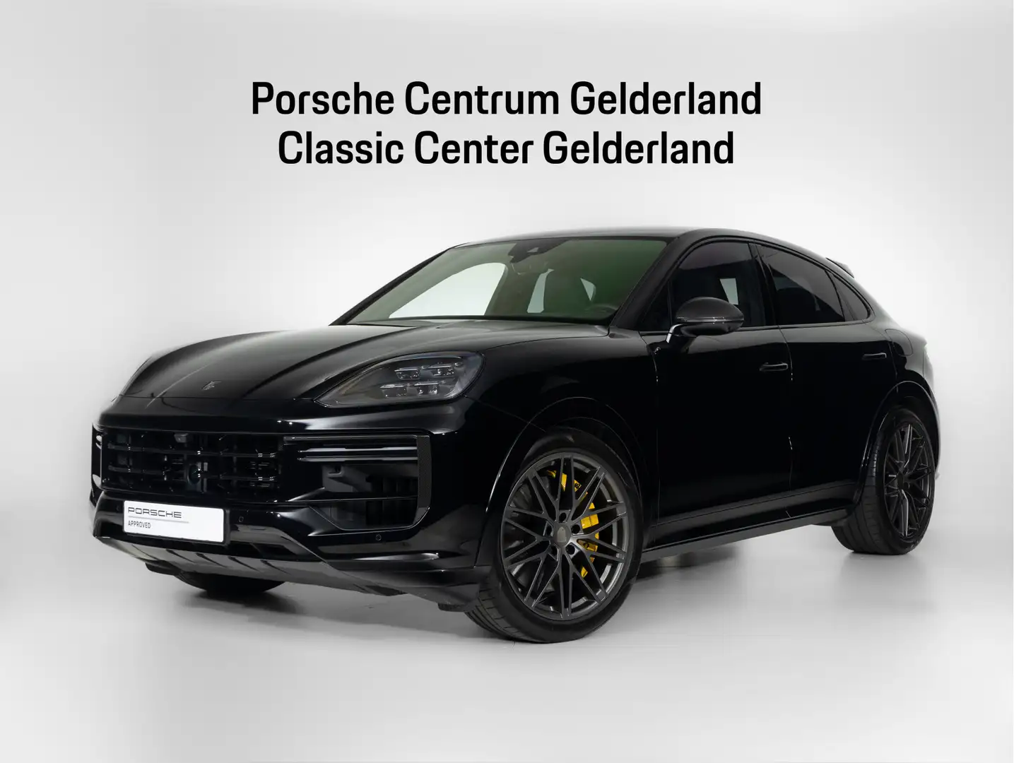 Porsche Cayenne Turbo E-Hybrid Coupé Zwart - 1