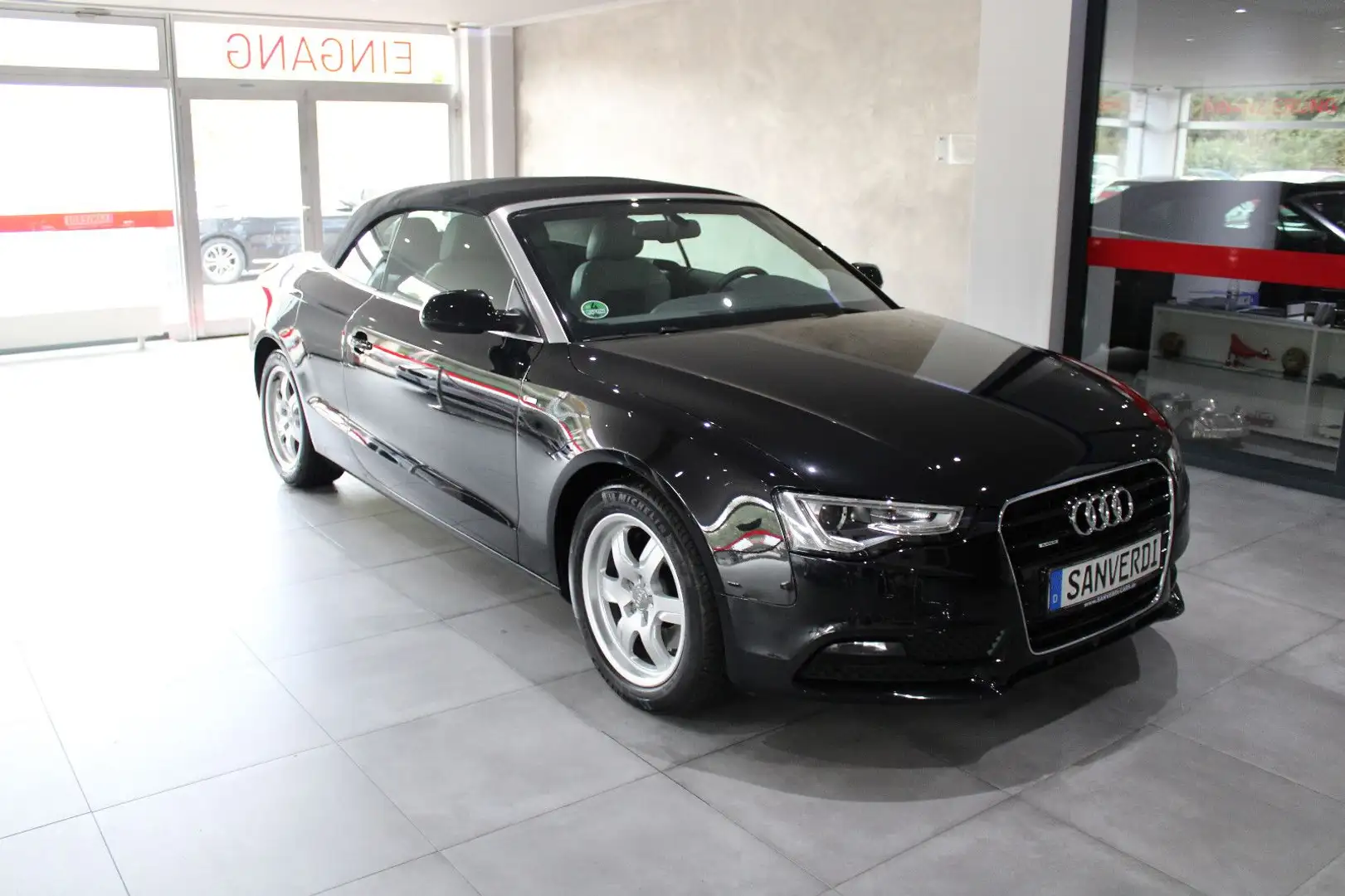Audi A5 3.0 TDI Cabriolet QUATTRO S-TRONIC SPORTPAKET Noir - 2