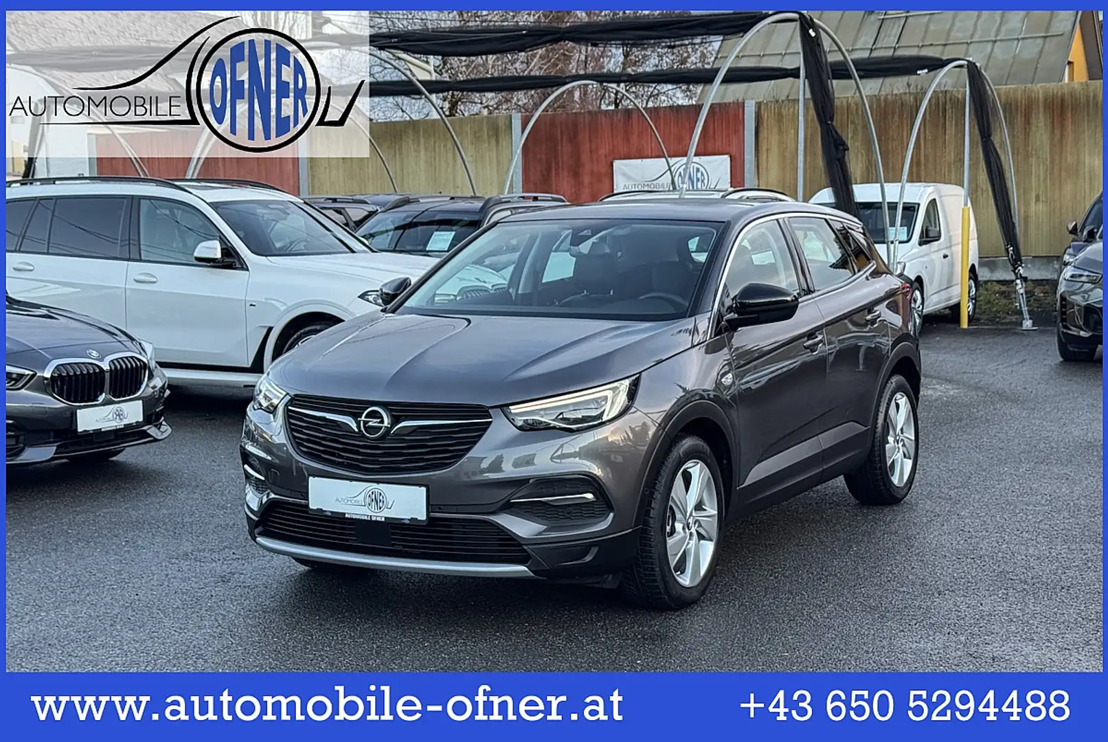 Opel Grandland X 1,2 Turbo Direct Injection Innovation LED PDC K... Grau - 1