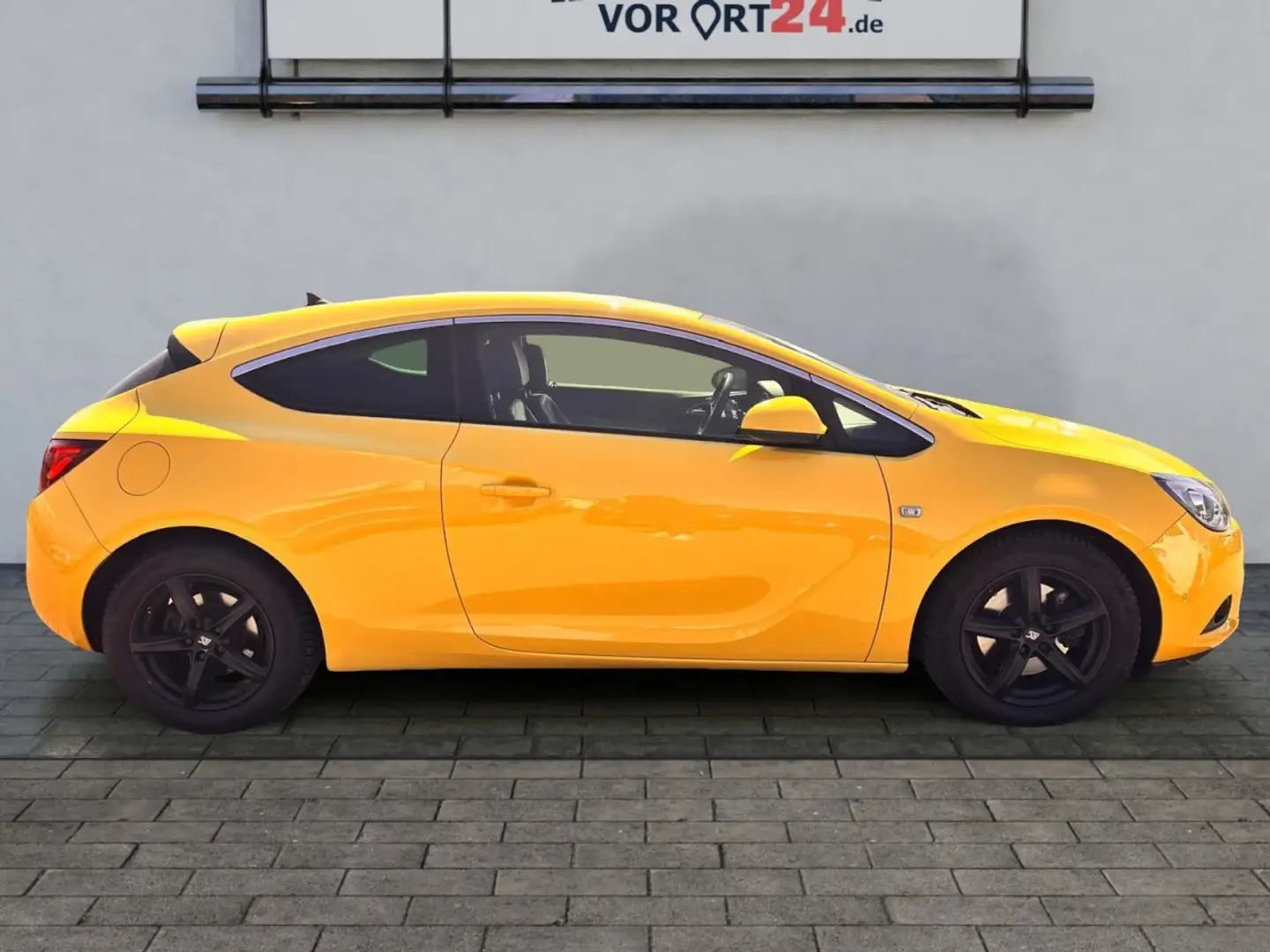 Opel Astra J GTC Basis*Leder*Klima* Voll*Xenon* Klima Xenon Gelb - 2