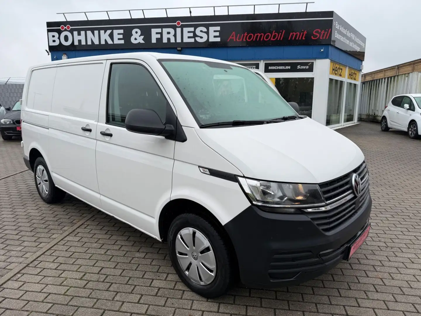 Volkswagen T6 Transporter T6.1 Transporter Kasten DSG SHZ PDC Weiß - 1