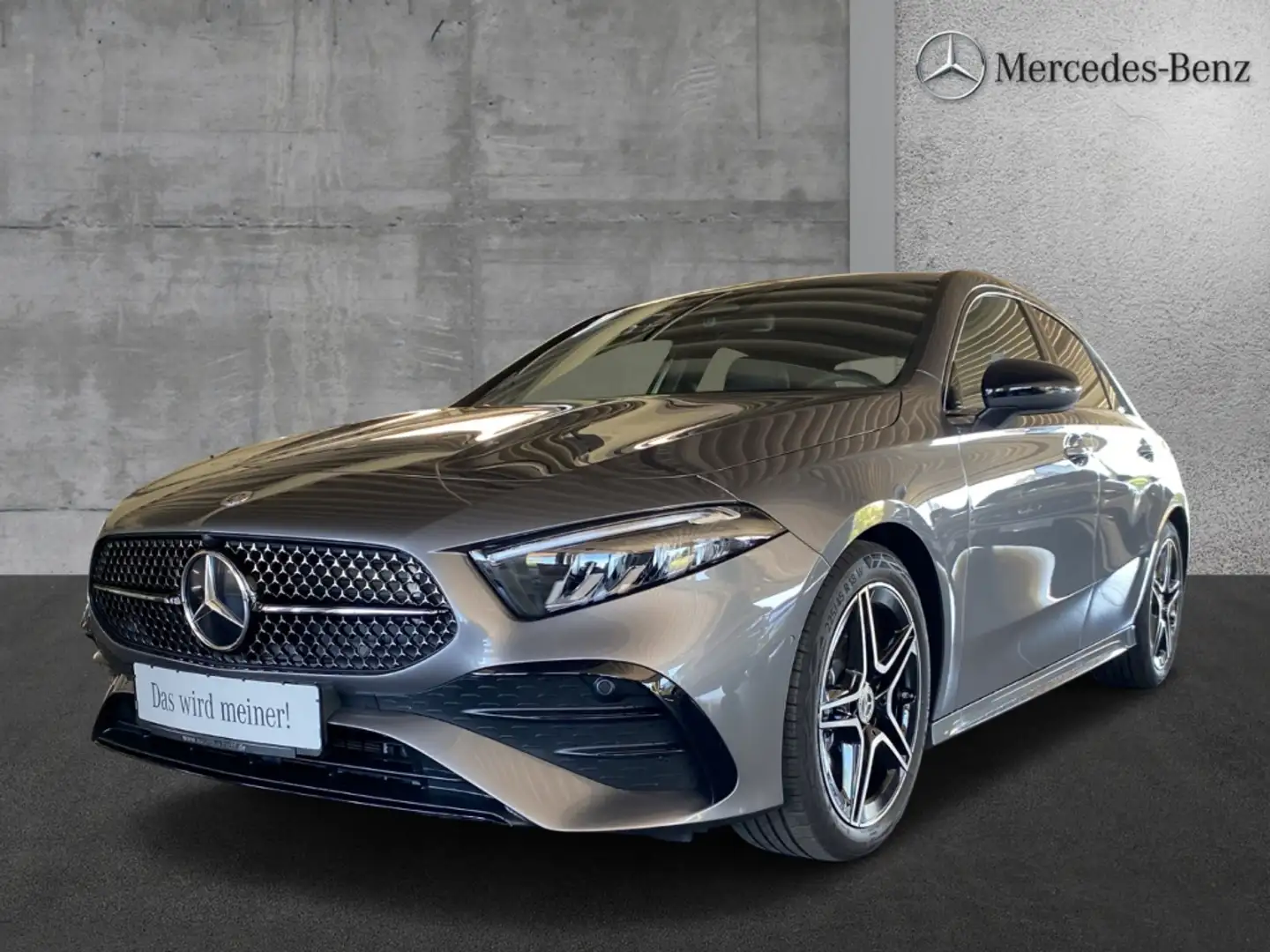 Mercedes-Benz A 200 7GDCT+AMG+NIGHT+LIMOUSINE+AHK+KAM+LED+MOPF Sportpa Gris - 1