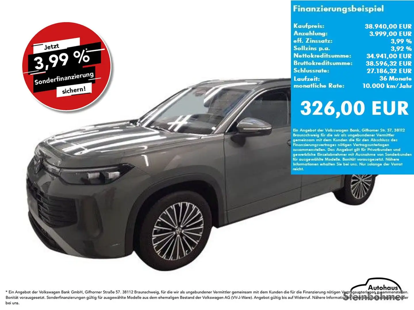 Volkswagen Tayron Life 1.5eTSI DSG LED AppCon AHK ACC Klima Vert - 1