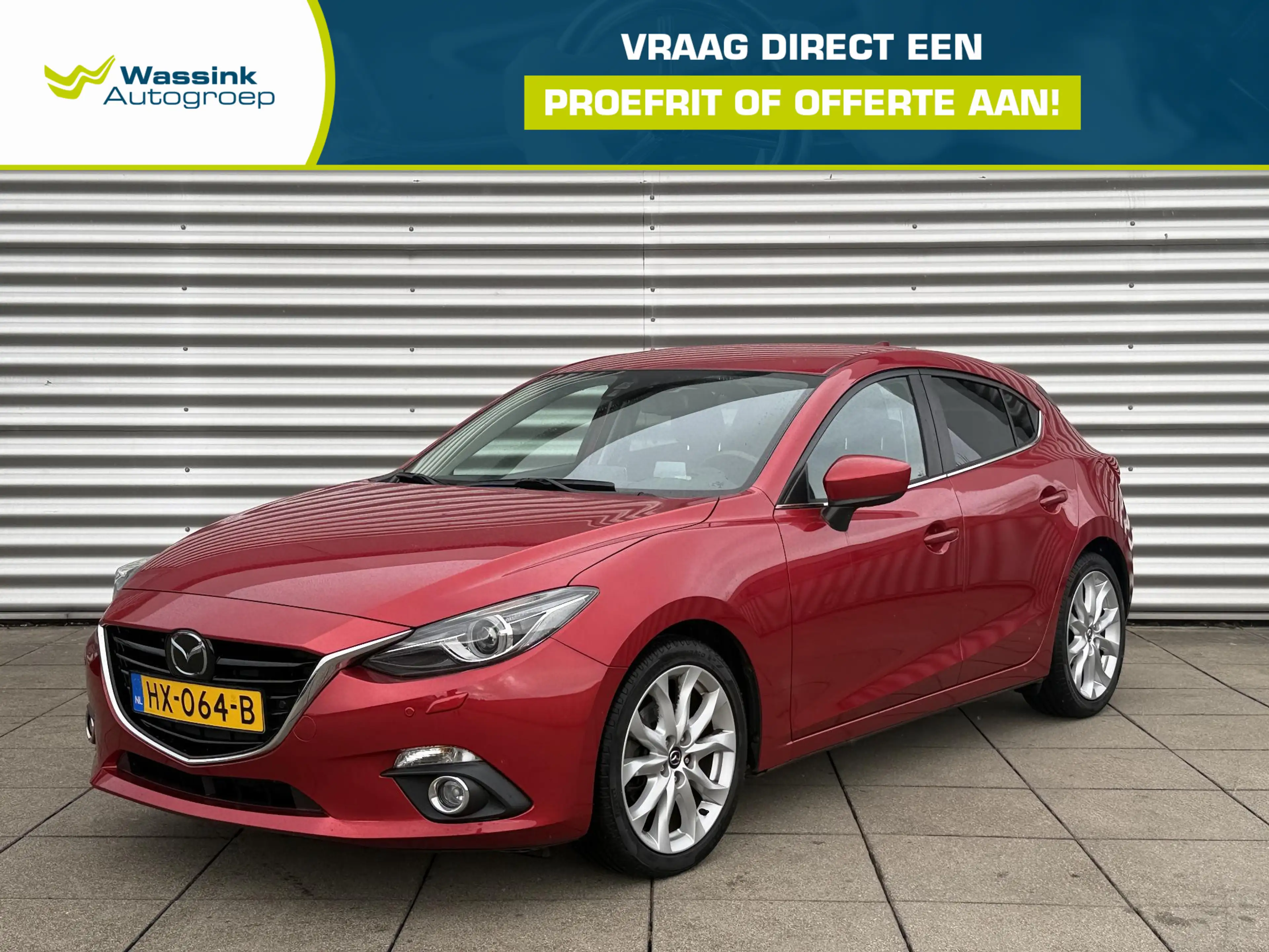 Mazda 3 2.0 GT-M Navigatie | Leder | Elektrische Stoelen |