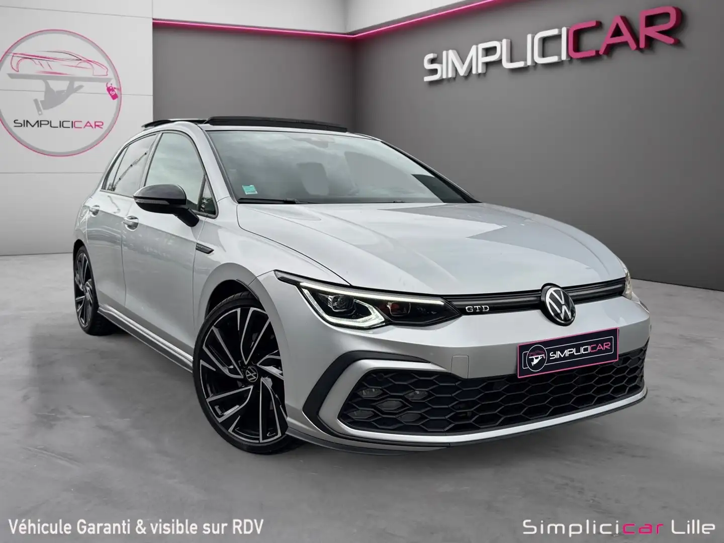 Volkswagen Golf GTD Gris - 1