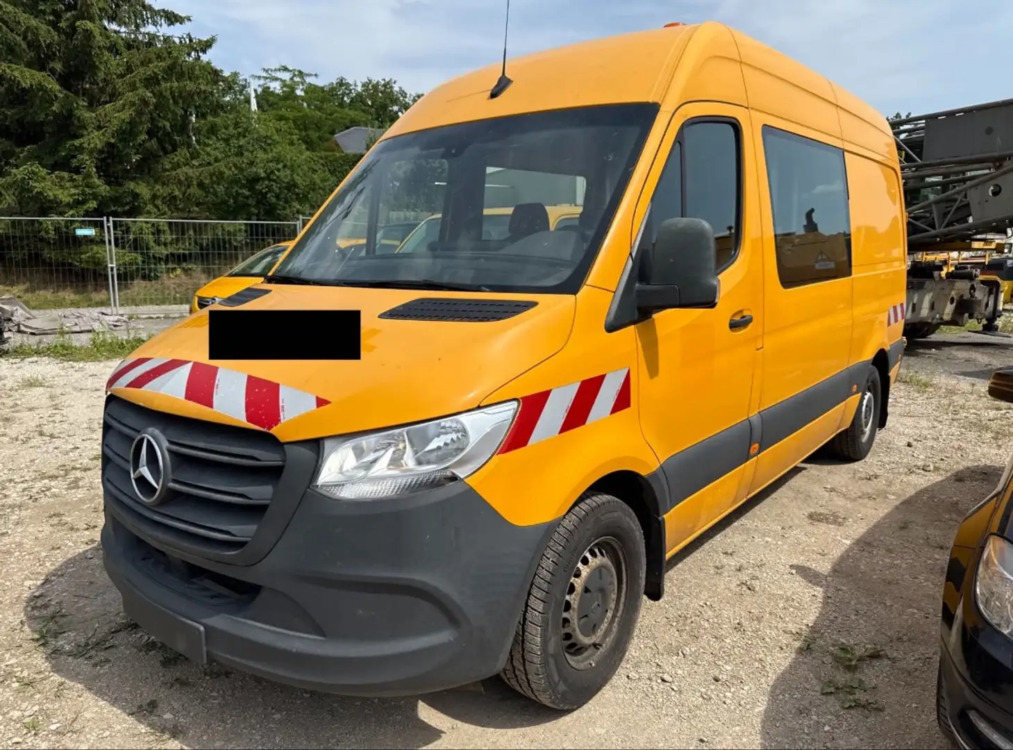 Mercedes-Benz Sprinter 316 CDI Mixto / Doka Kasten L2H2 Gelb - 2