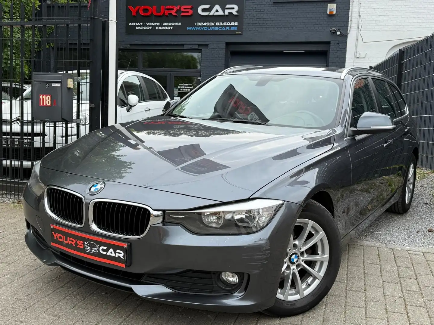 BMW 316 Touring d - Clim - Carnet d'entretien Complet !! Grijs - 1