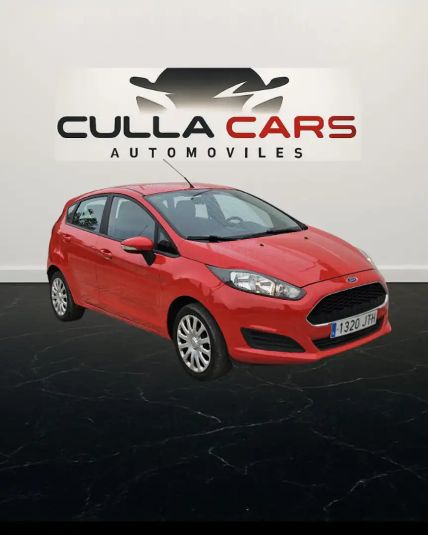 Ford Fiesta 1.25 Trend 82 Rojo - 1