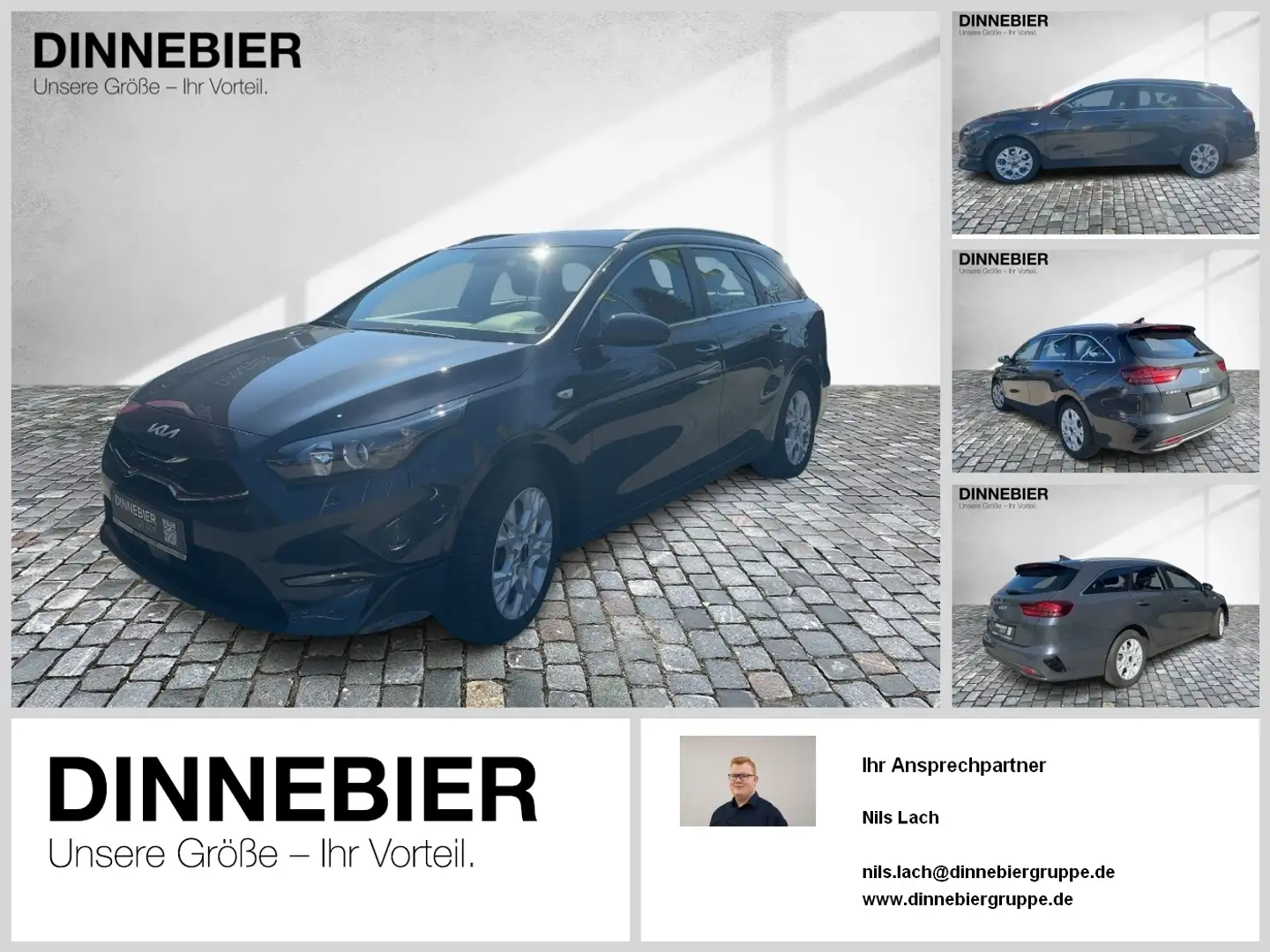 Kia Ceed SW / cee'd SW CEED Sportswagon 1.5T Vision Kamera+Navi+SHZ Grau - 1