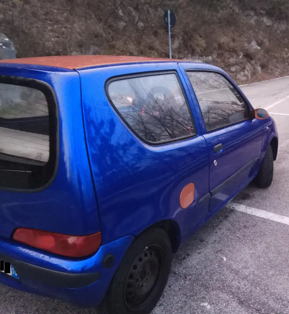 Fiat Seicento Seicento 1.1 Clima Blauw - 1