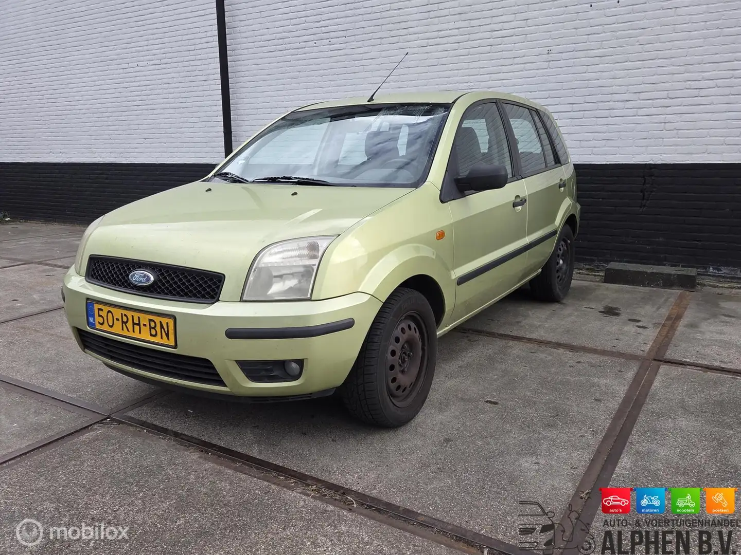 Ford Fusion 1.4-16V Futura - Nap - Groen - 1