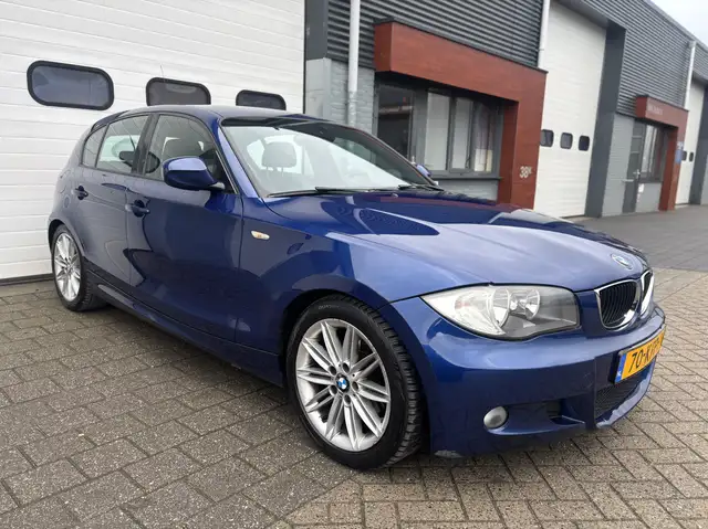 BMW 118 BMW 1-Serie 2.0 118I M-Sport 5DR 2009 Blauw NWE KE