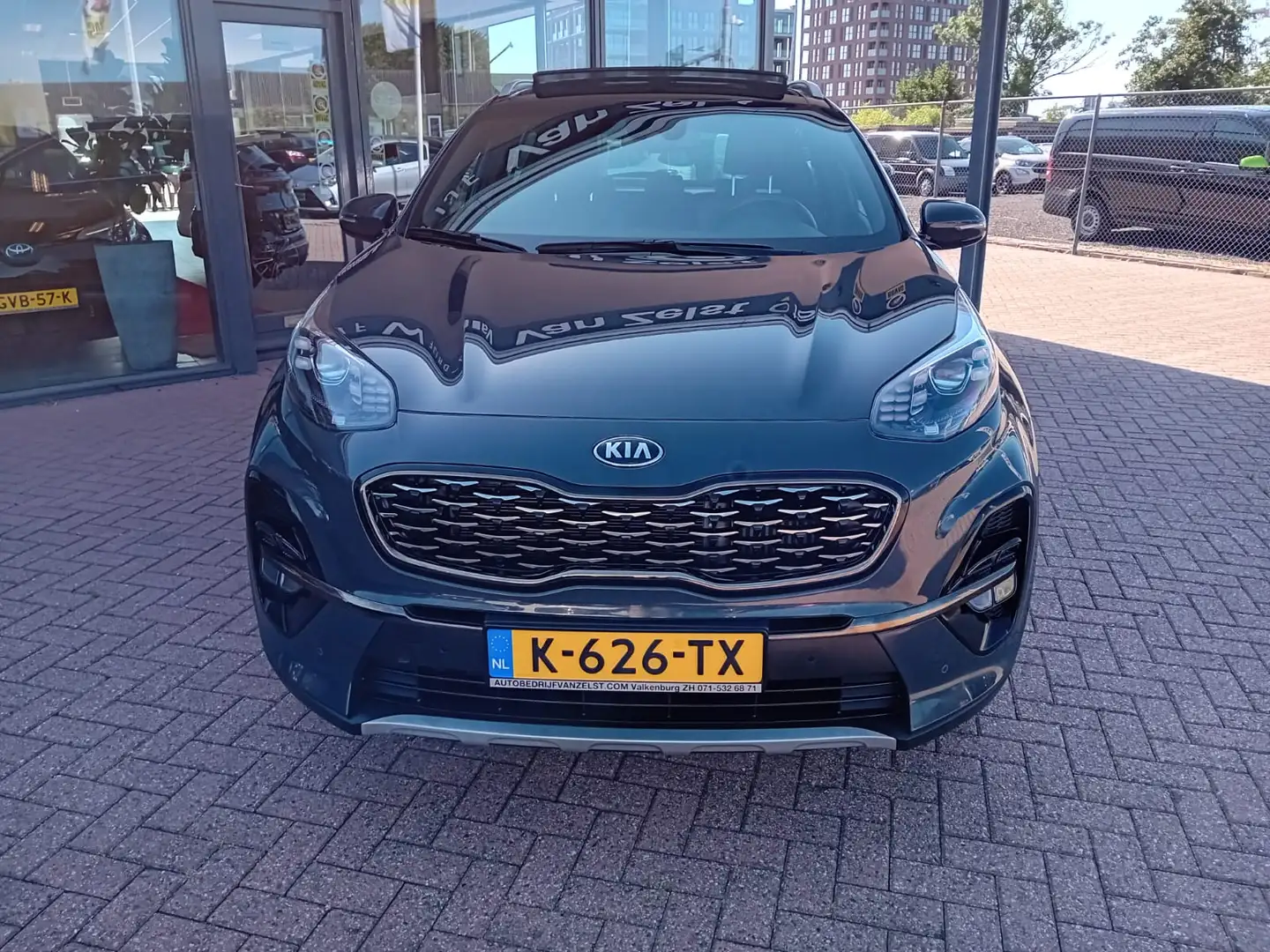 Kia Sportage 1.6 T-GDI GT-Line Automaat, Airco(automatisch),Pan Grijs - 2