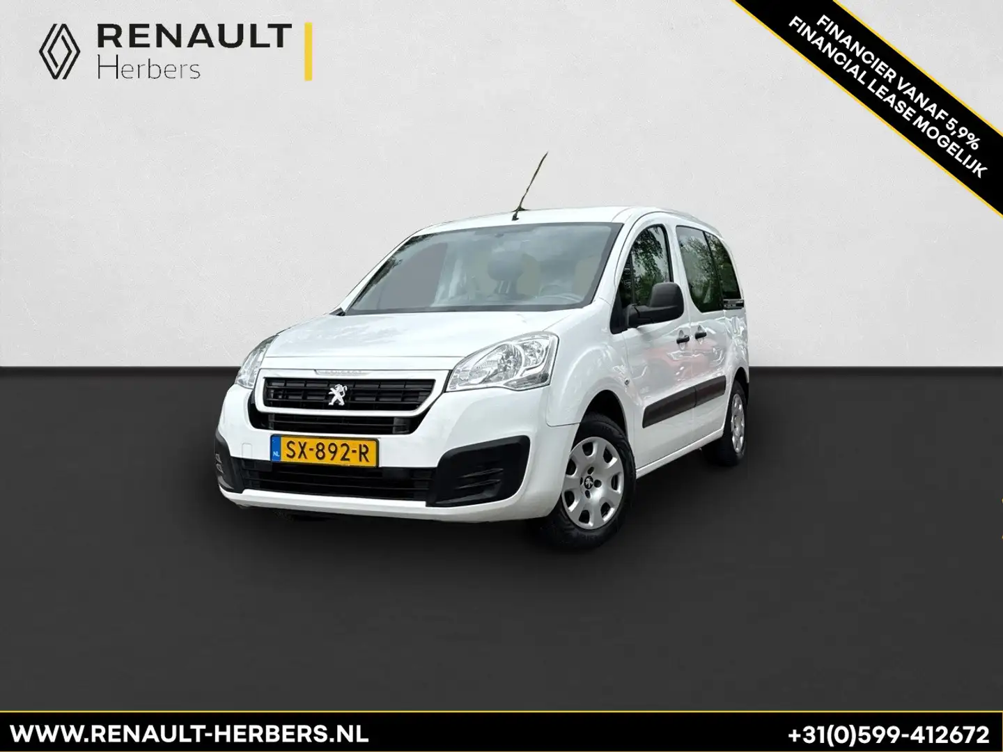 Peugeot Partner Tepee 1.2 PureTech Active AIRCO / KEURIGE AUTO / 5 Wit - 1