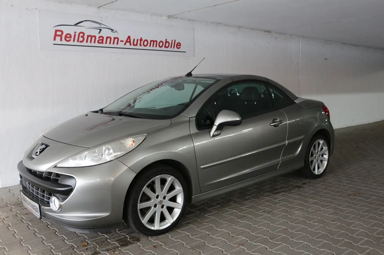 Peugeot 207 CC Cabrio Roland Garros, AC, Sihei, Leder! Gold - 2