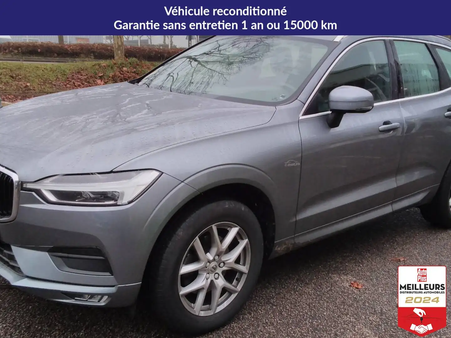 Volvo XC60 D4 190 ch Geartronic 8 Momentum Gris - 1