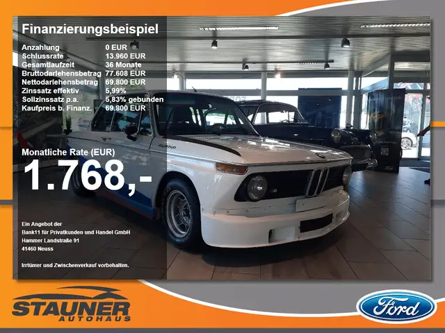 BMW 2002 Turbo Alpina Matching Number