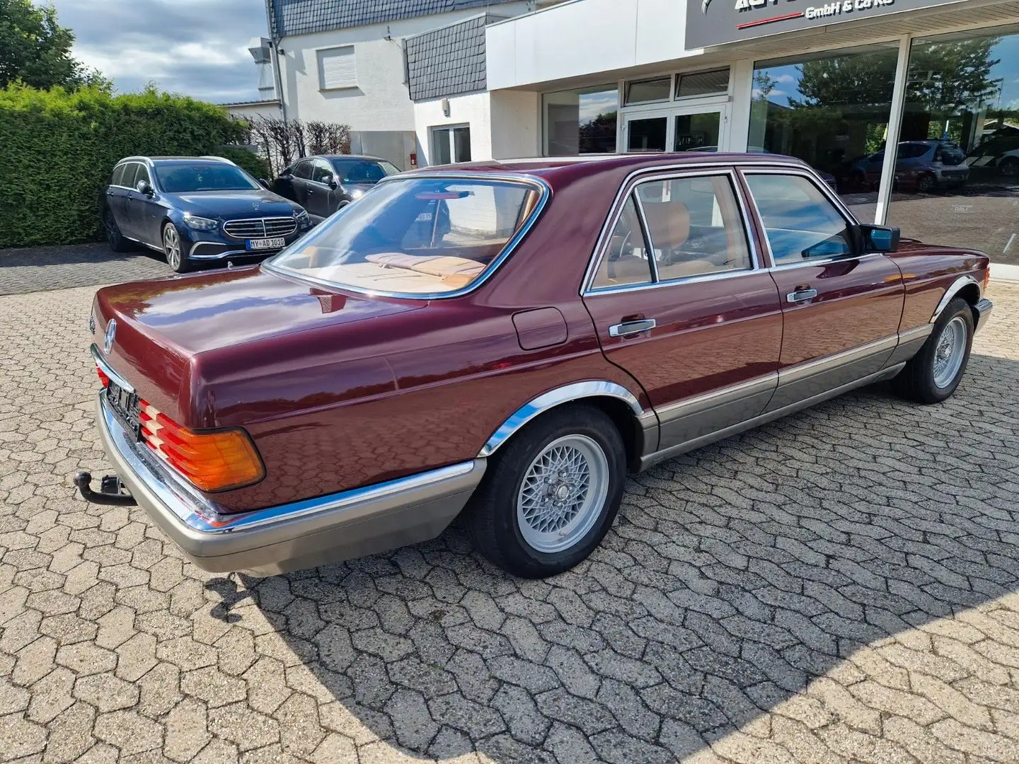 Mercedes-Benz S 260 ( 126 )  AHK - TÜV NEU - H KENNZEICHEN Rouge - 2