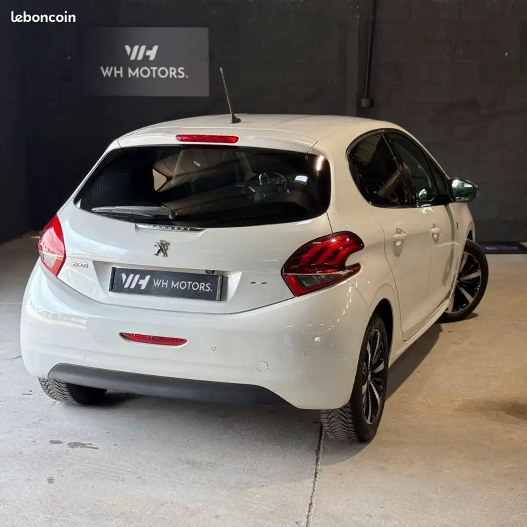 Peugeot 208 bluehdi 100ch tech edition Blanc - 2