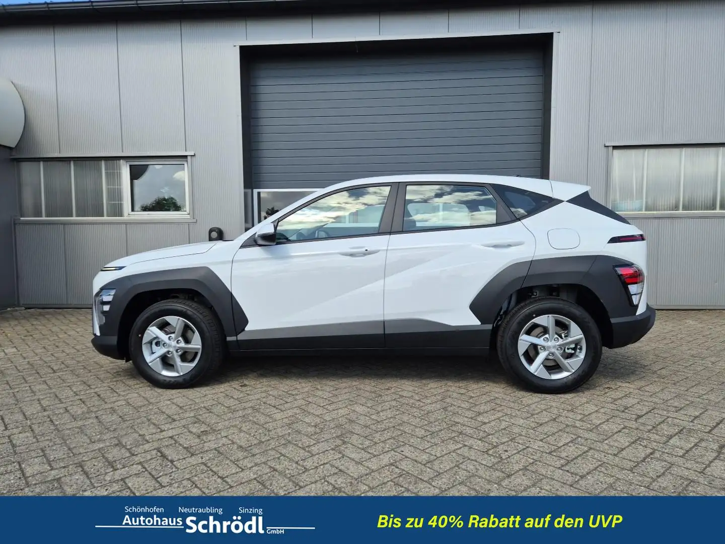 Hyundai KONA Select 1.6 GDI 129PS Hybrid Automatik MY2025 Vo... Blanc - 1