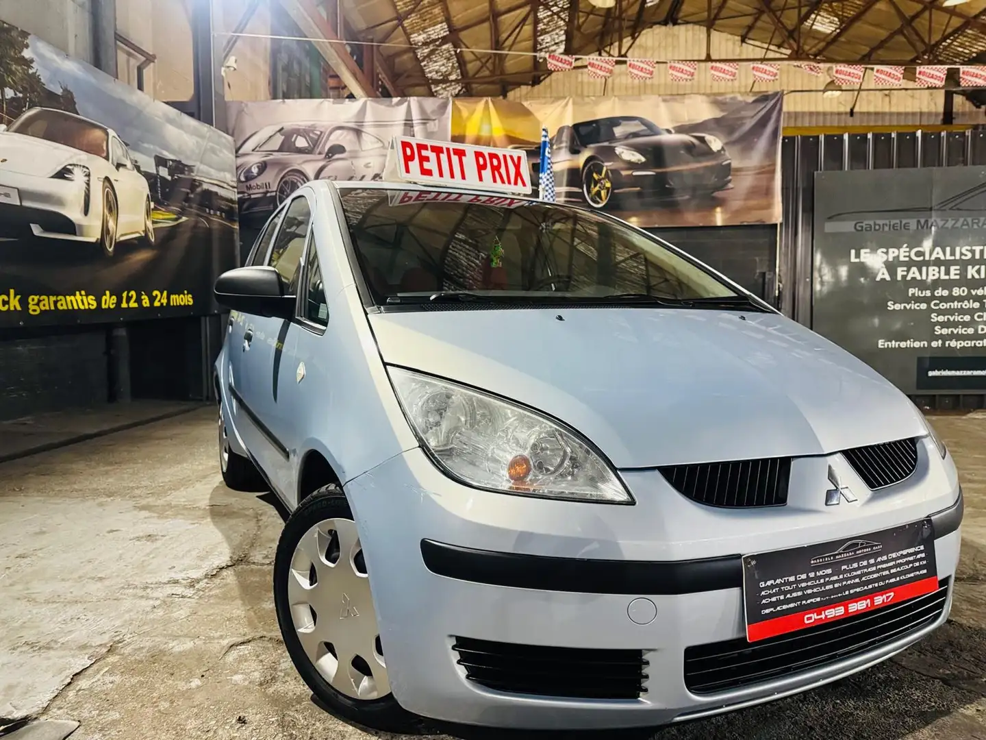 Mitsubishi Colt Colt 1.3i 16v - Airco - Garantie Bleu - 2