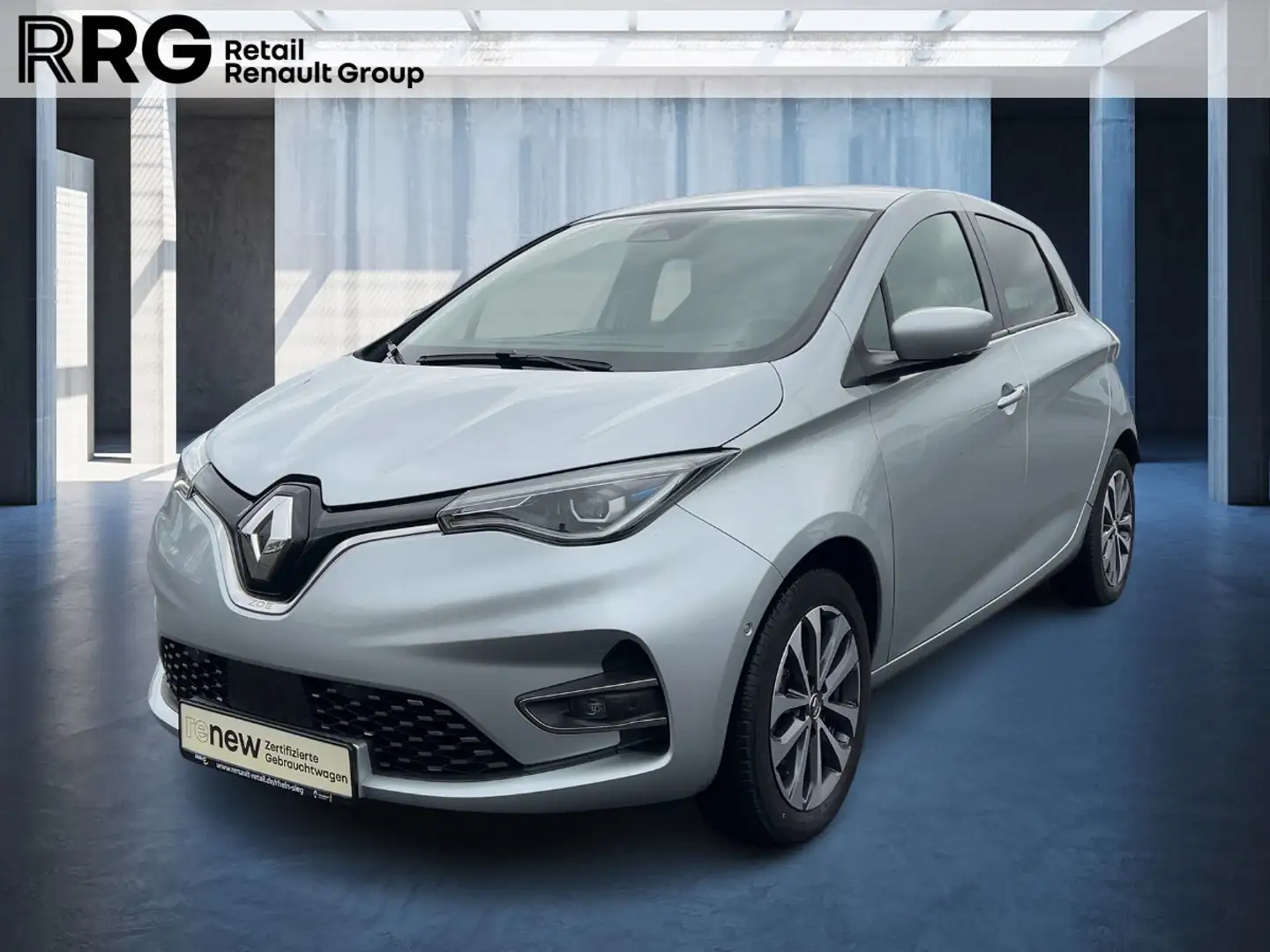 Renault ZOE INTENS R135 50 kWh BATTERIEKAUF Zilver - 1
