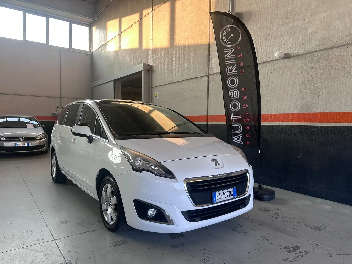 Peugeot 5008 5008 I 2014 1.6 hdi 8v Access 7 posti Bianco - 1