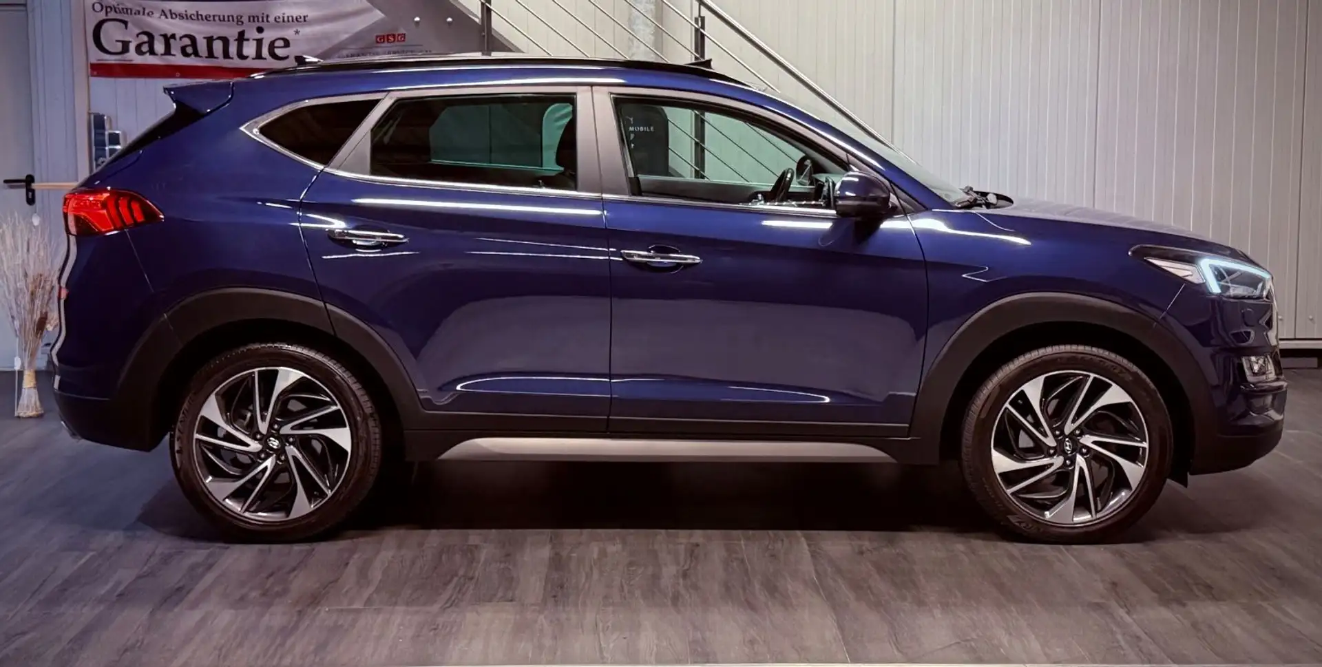 Hyundai TUCSON 1.6 Aut.*Premium*Vollausstattung*Garantie Blau - 2