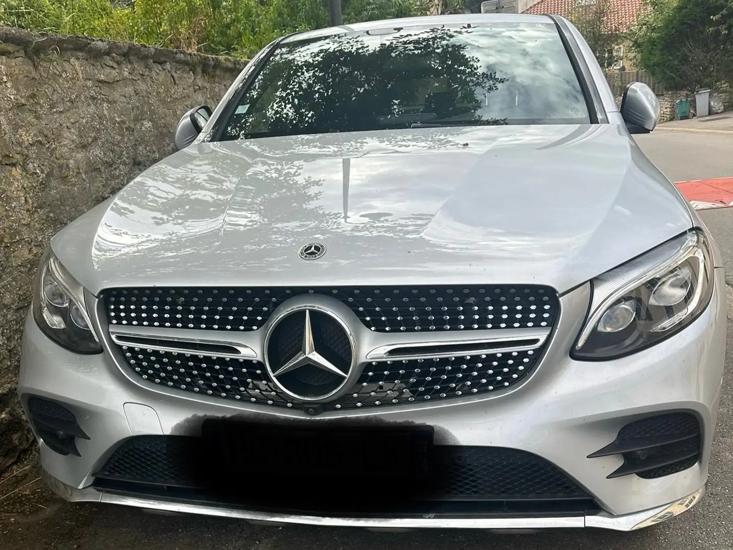 Mercedes-Benz GLC 250 GLC 250 d Coupe 4Matic 9G-TRONIC AMG Line Argent - 1