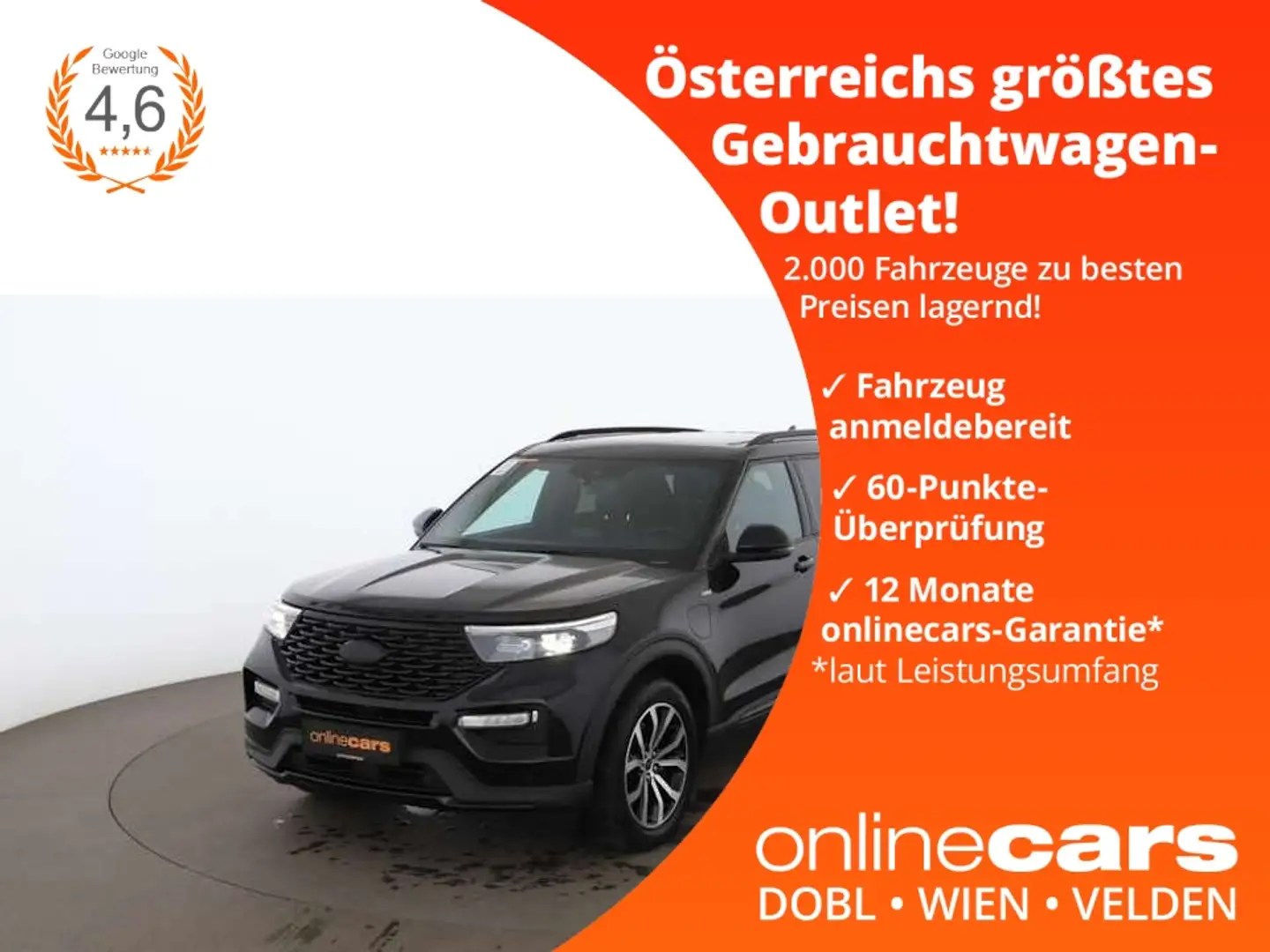 Ford Explorer 3.0 EcoBoost ST 4x4 Aut LED 7-SITZER Fekete - 1