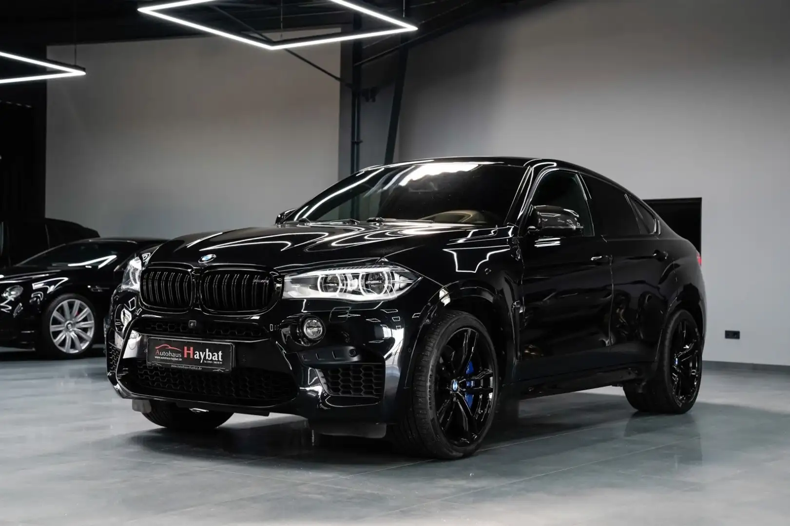 BMW X6 M Black Fire Edition Bang Olufsen-S.Dach-TV Negro - 2