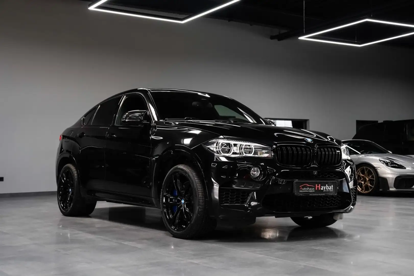 BMW X6 M Black Fire Edition Bang Olufsen-S.Dach-TV Negro - 1