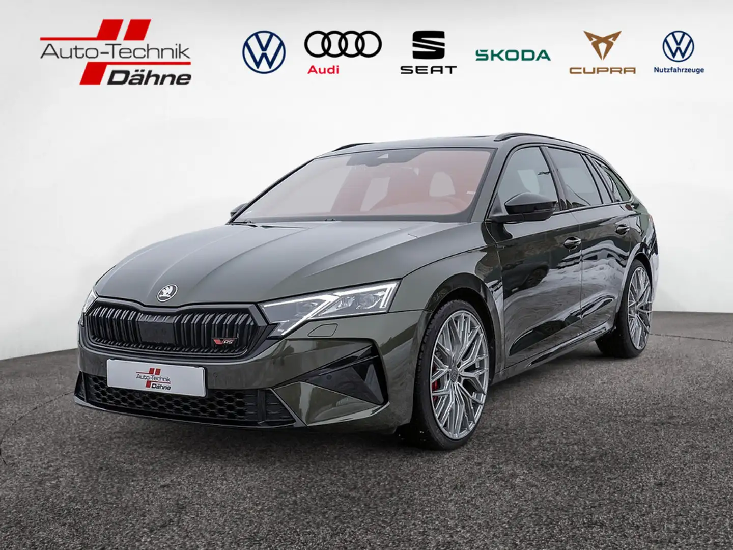 Skoda Octavia Combi RS 2.0 TSI ACC PANO MATRIX-LED Grün - 1