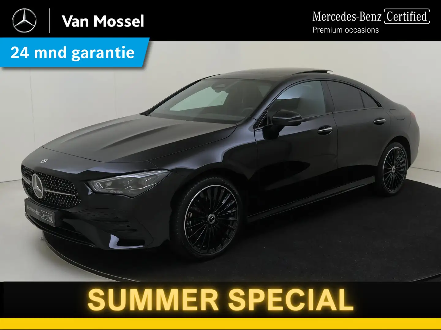 Mercedes-Benz CLA 250 e AMG Line Premium /Panoramadak /19 Inch /Burmeste Zwart - 1