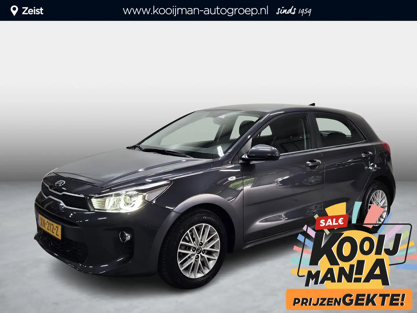 Kia Rio 1.0 TGDI DynamicLine | Achteruitrijcamera | Cruise Grijs - 1