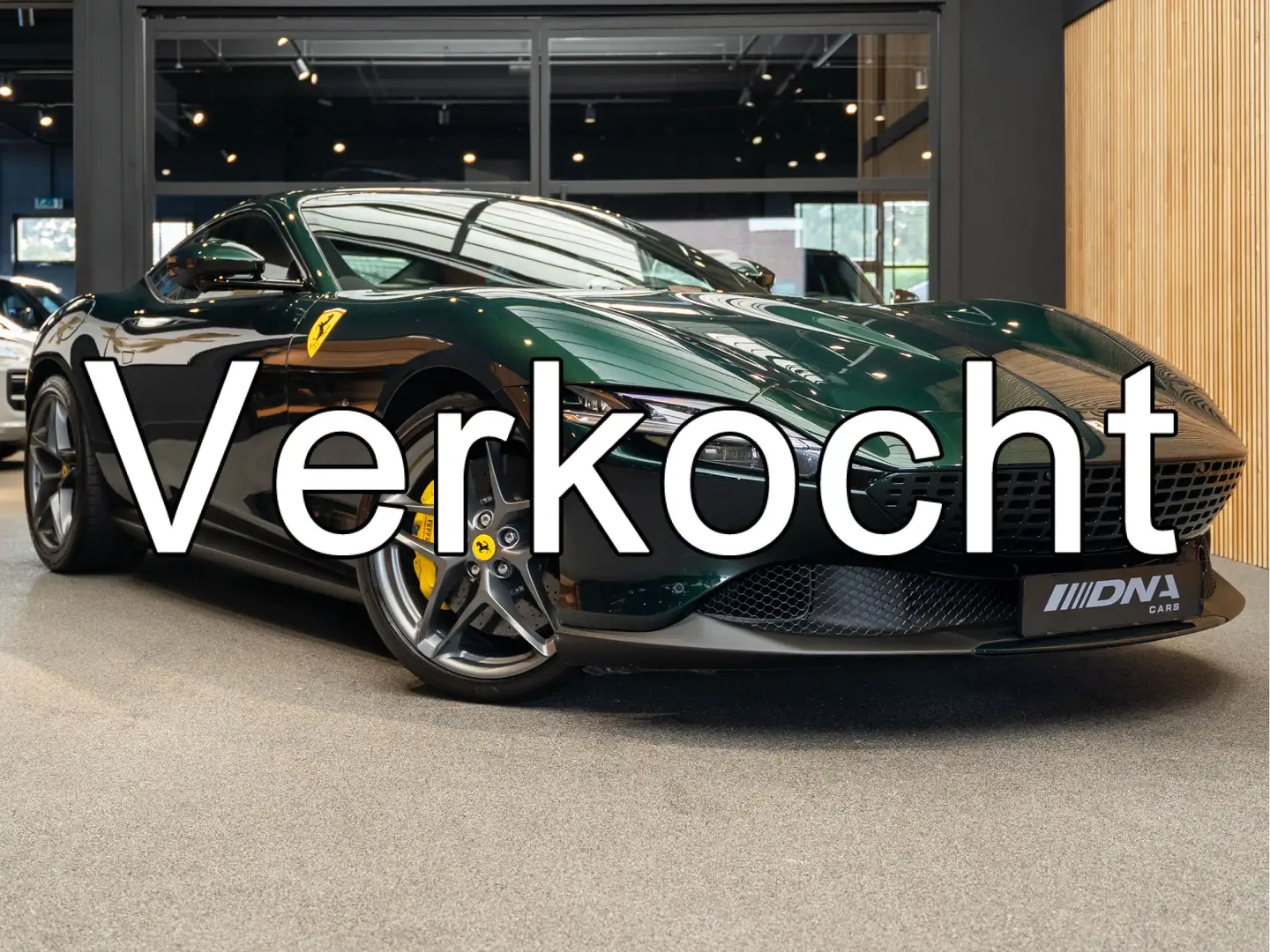 Ferrari Roma Verde Zeltweg Apple Carplay Painted Shields 3.9 V8 Vert - 1