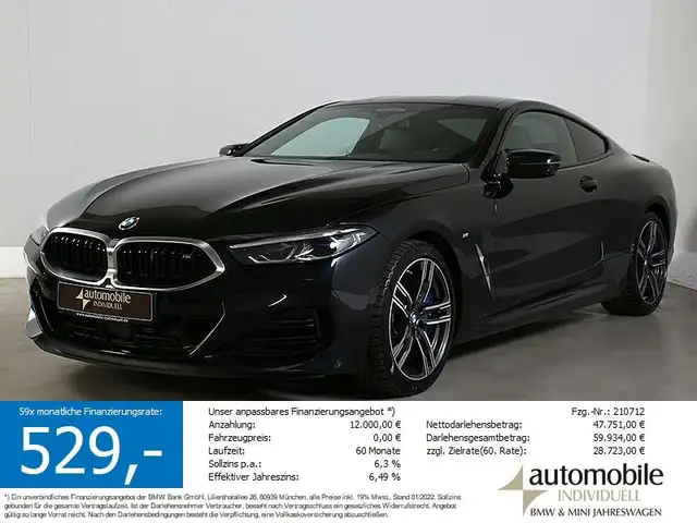 BMW M850 i xDrive Coupé Laser ACC HuD M-Technik Paket