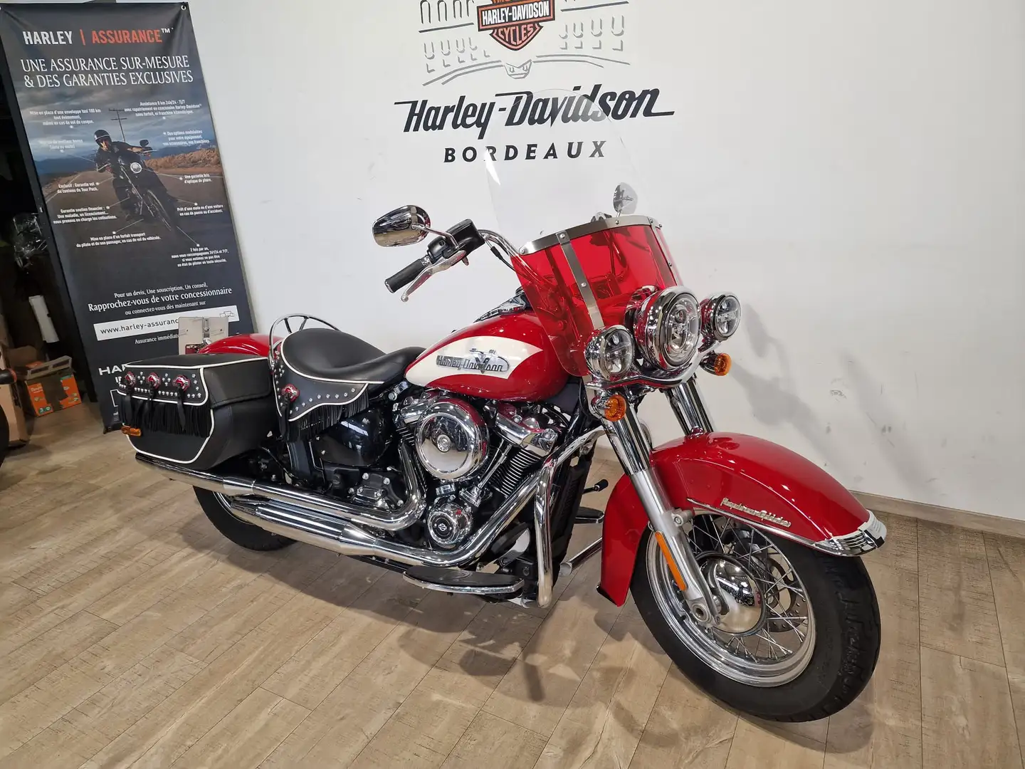 Harley-Davidson Hydra Glide Červená - 2