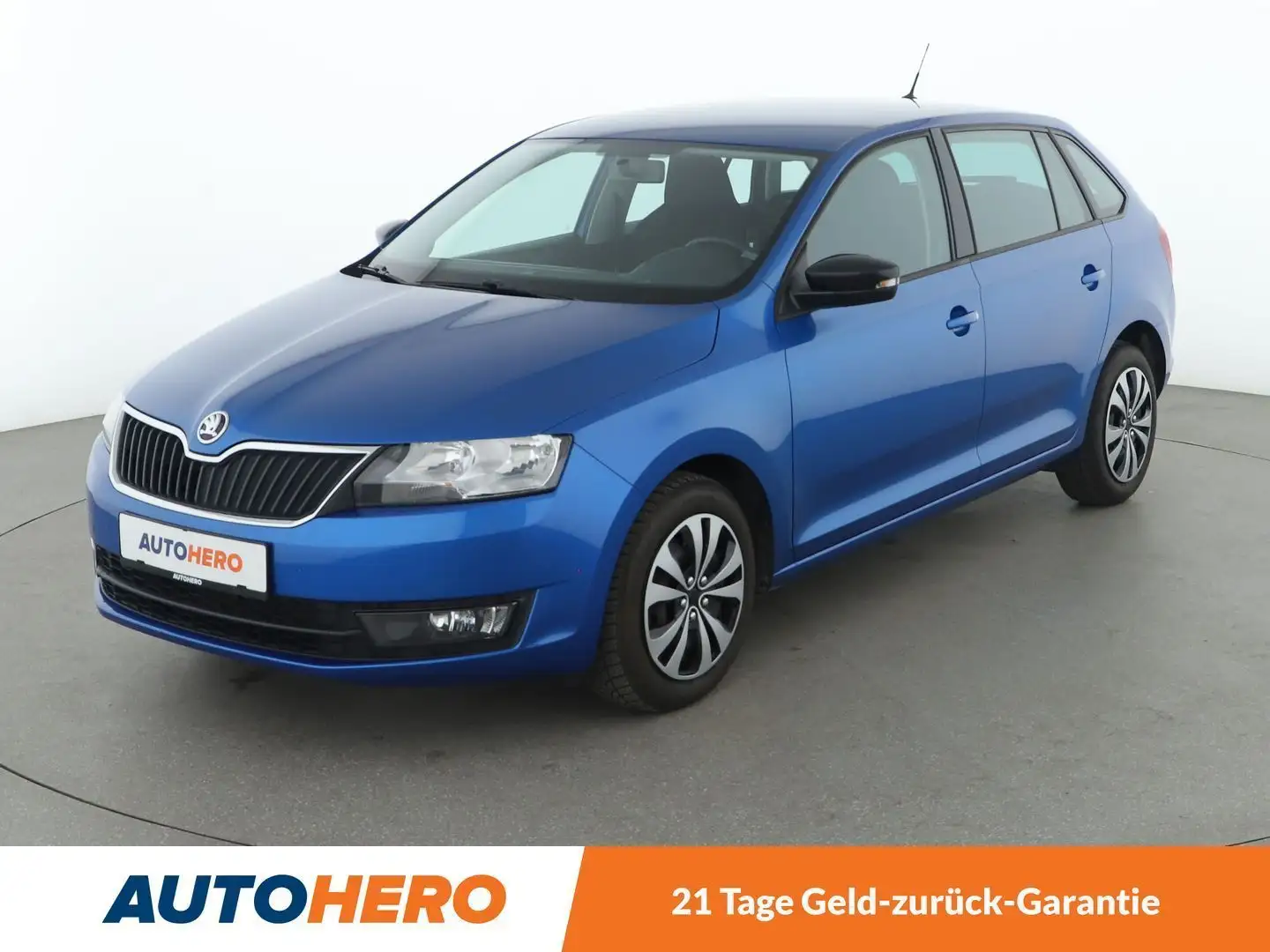 Skoda Rapid/Spaceback 1.2 TSI Ambition *CARPLAY*KLIMA*TEMPO* Blue - 1