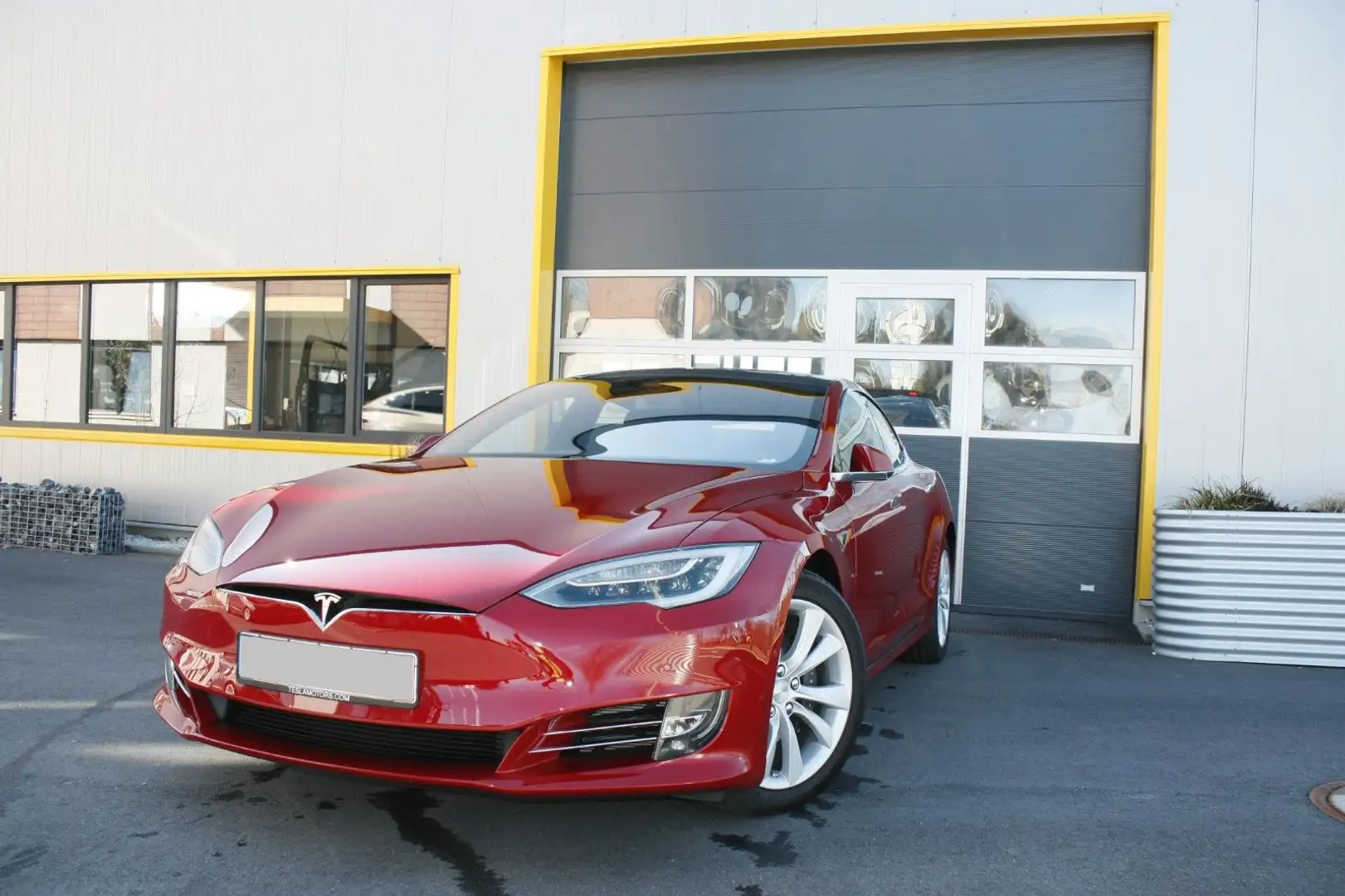 Tesla Model S S 90D; CCS - SUC Free, Sitzkühlung, Garantie Rot - 1