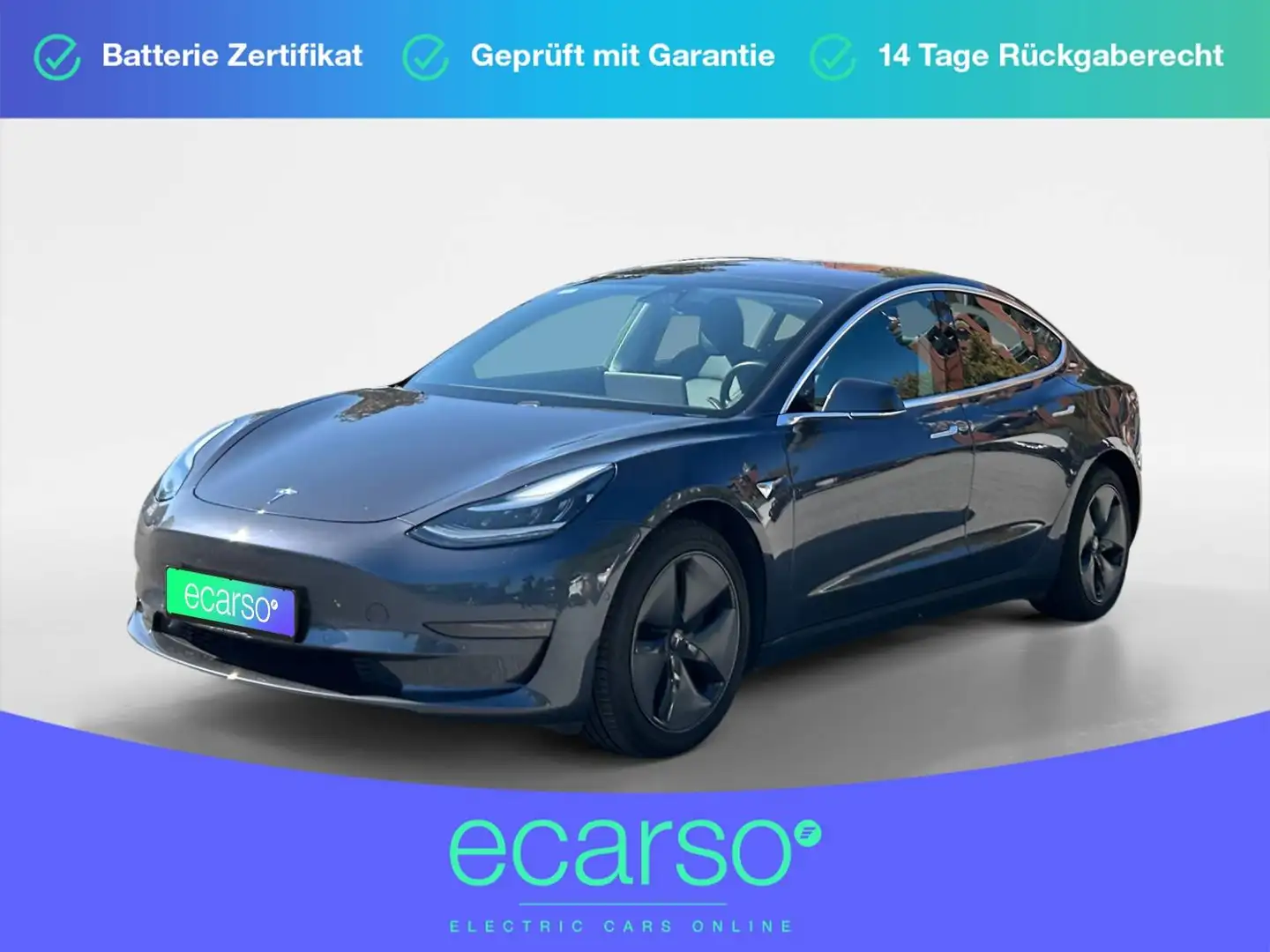 Tesla Model 3 Long Range Dual AWD Grau - 1