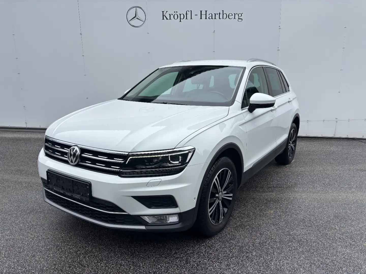 Volkswagen Tiguan 2.0 TDI SCR 4Motion Highline DSG Navi Weiß - 1