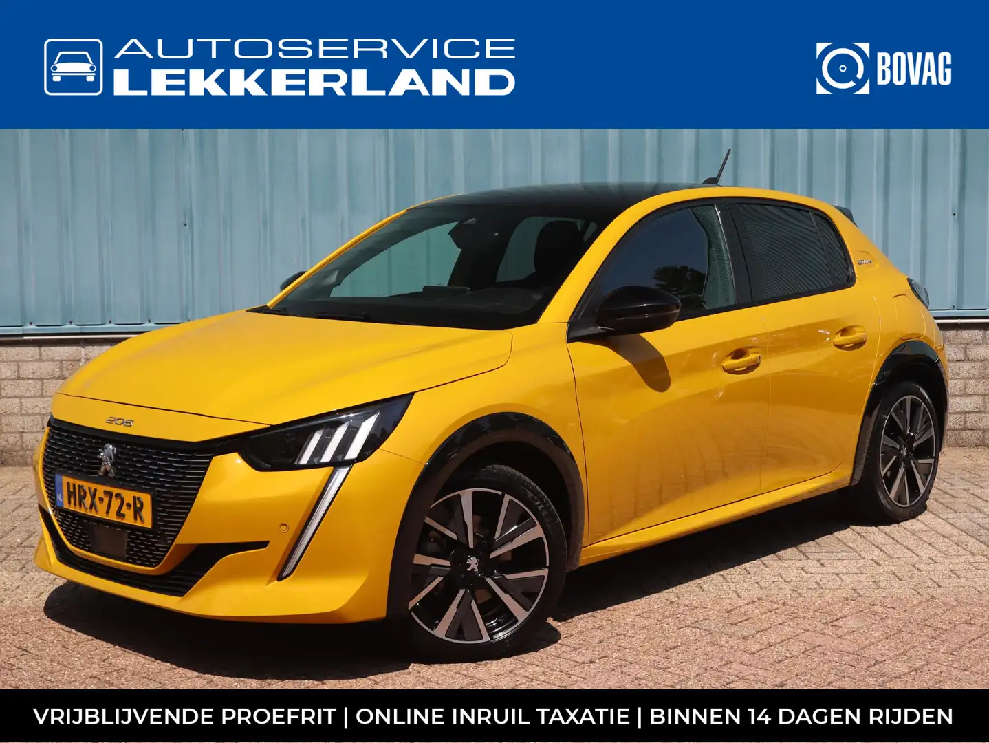 Peugeot 208 5-deurs GT-Line 1.2 Turbo 100pk H6 | NAVI | CLIMA Geel - 1